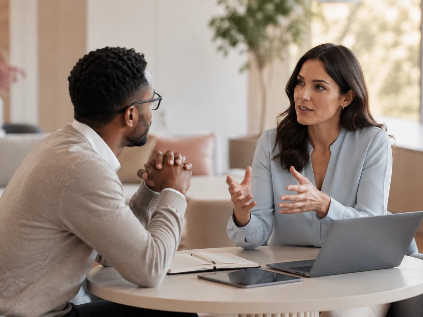 Entrenamiento conversacional profesional con IA